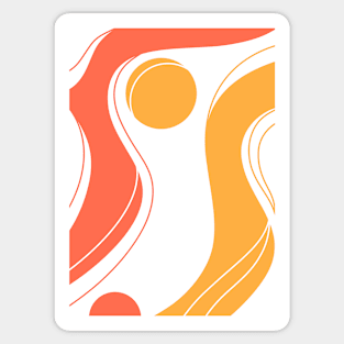 Abstract V1 7 Sticker